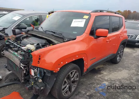 2017 Jeep Renegade Latitude 4X4 from USA, damaged, VIN ZACCJBBBXHPF51367